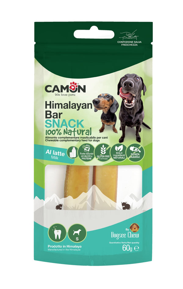 CAMON CANE SNACK BARRETTA AL LATTE DELL'HIMALAYA TG. M 100 GR