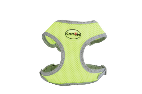 CAMON CANE PETTORINA "MESH" DOPPIA REGOLAZIONE TG. XSMALL GIALLO FLUO