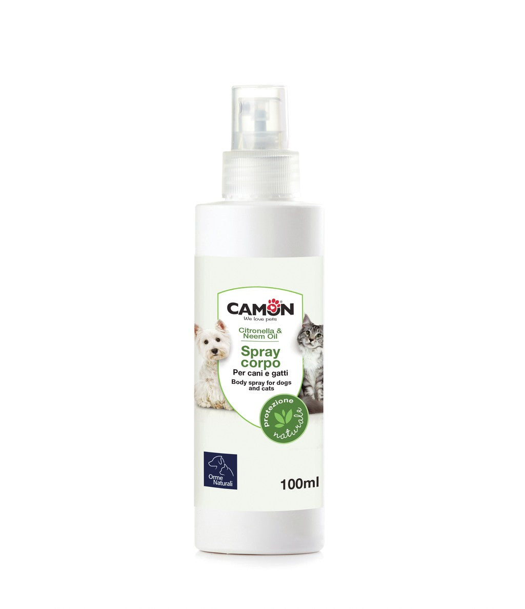 CAMON SPRAY CORPO PROTETTIVO CITRONELLA & OLIO DI NEEM 100 ML