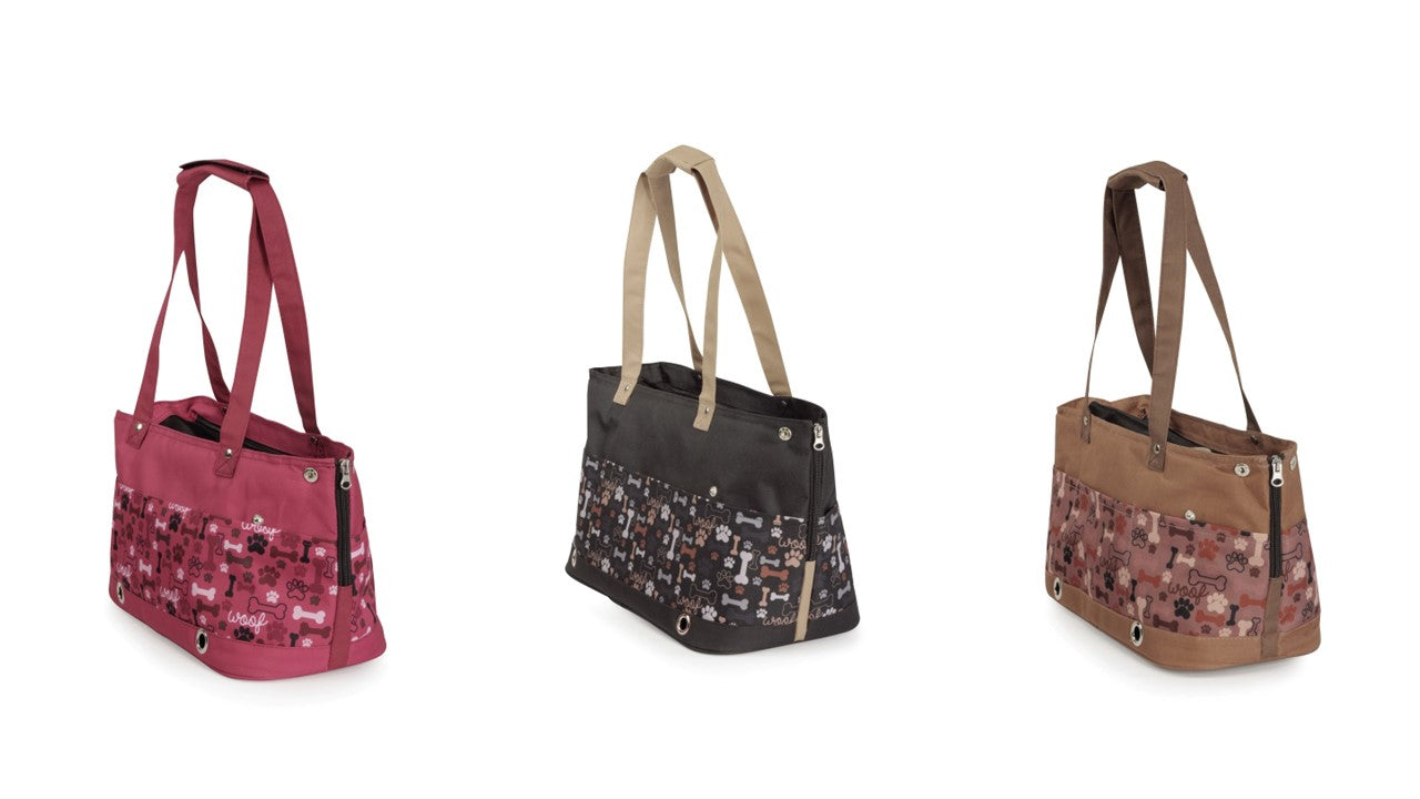 CAMON TRASPORTINO BORSA WATER RESISTANT 36x18x21 CM (fantasie assortite)