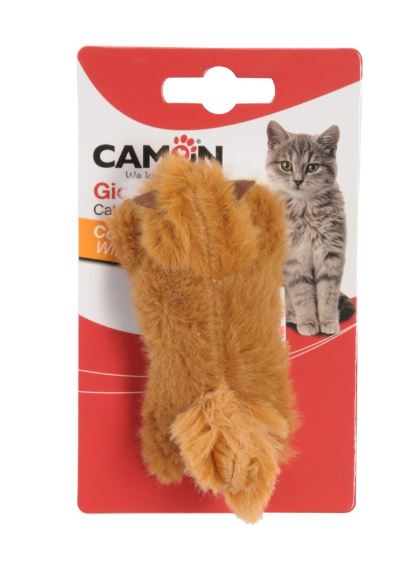 CAMON GATTO GIOCO ANIMALETTO CON CATNIP 9 CM