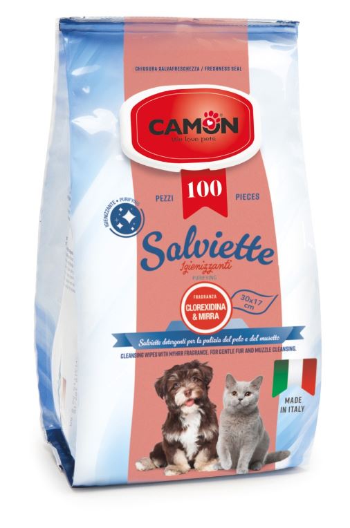CAMON SALVIETTE DETERGENTI 100 PZ MIRRA