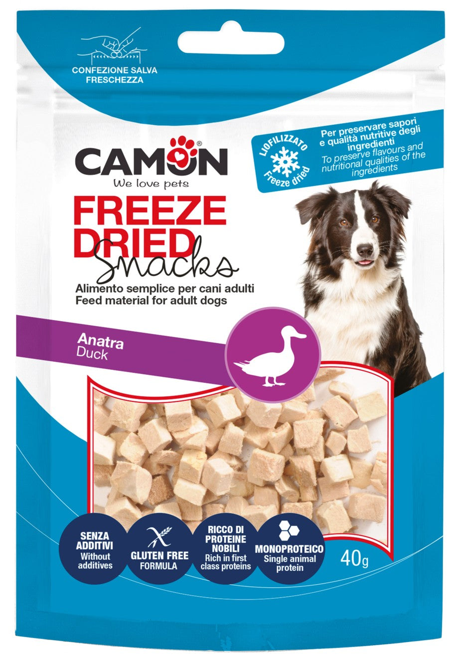 CAMON CANE SNACK DADINI LIOFILIZZATI DI ANATRA 40 GR