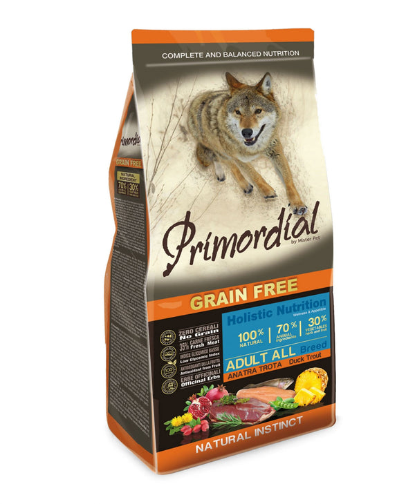 PRIMORDIAL CANE ADULTO ALL BREEDS TROTA & ANATRA 2 KG