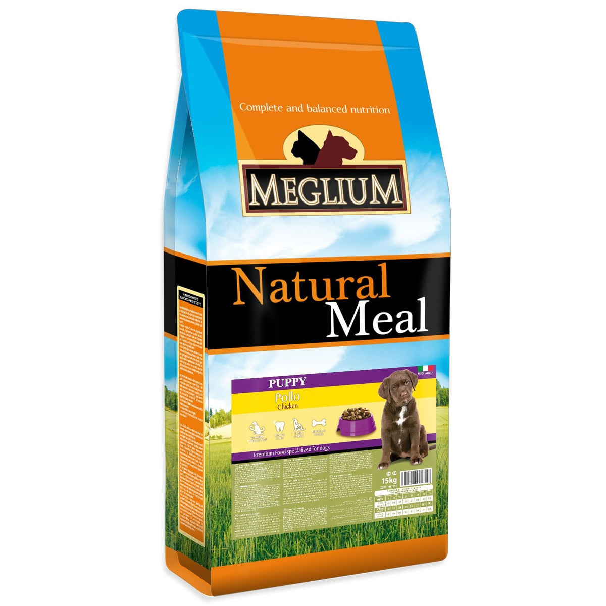 Meglium Cane Puppy Pollo 14 KG