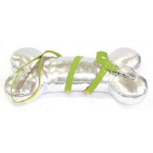 GUINZAGLIO SIMILPELLE GLOSSY 120x15 VERDE