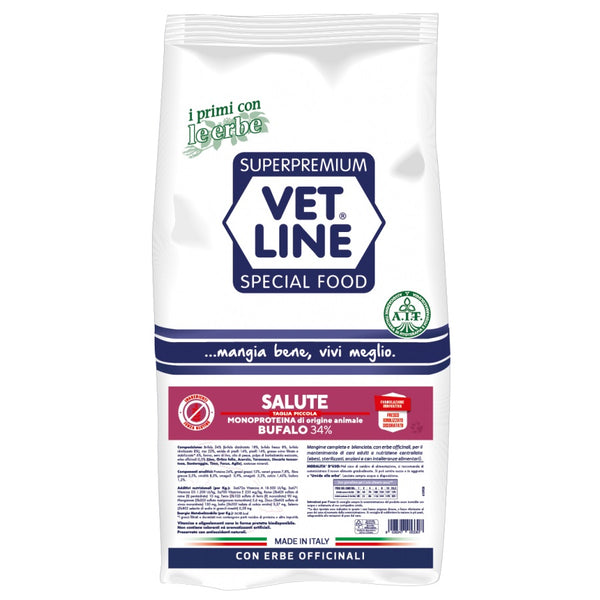 VETLINE CANE SALUTE MINI BUFALO 3 KG