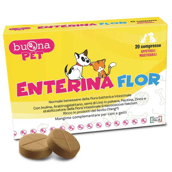 ENTERINA FLOR cane e gatto 20 CPR