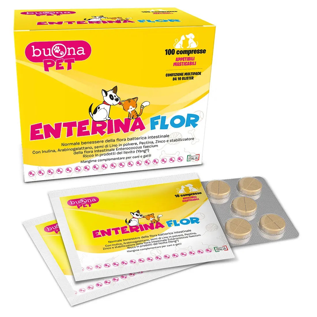 ENTERINA FLOR cane e gatto 100 CPR