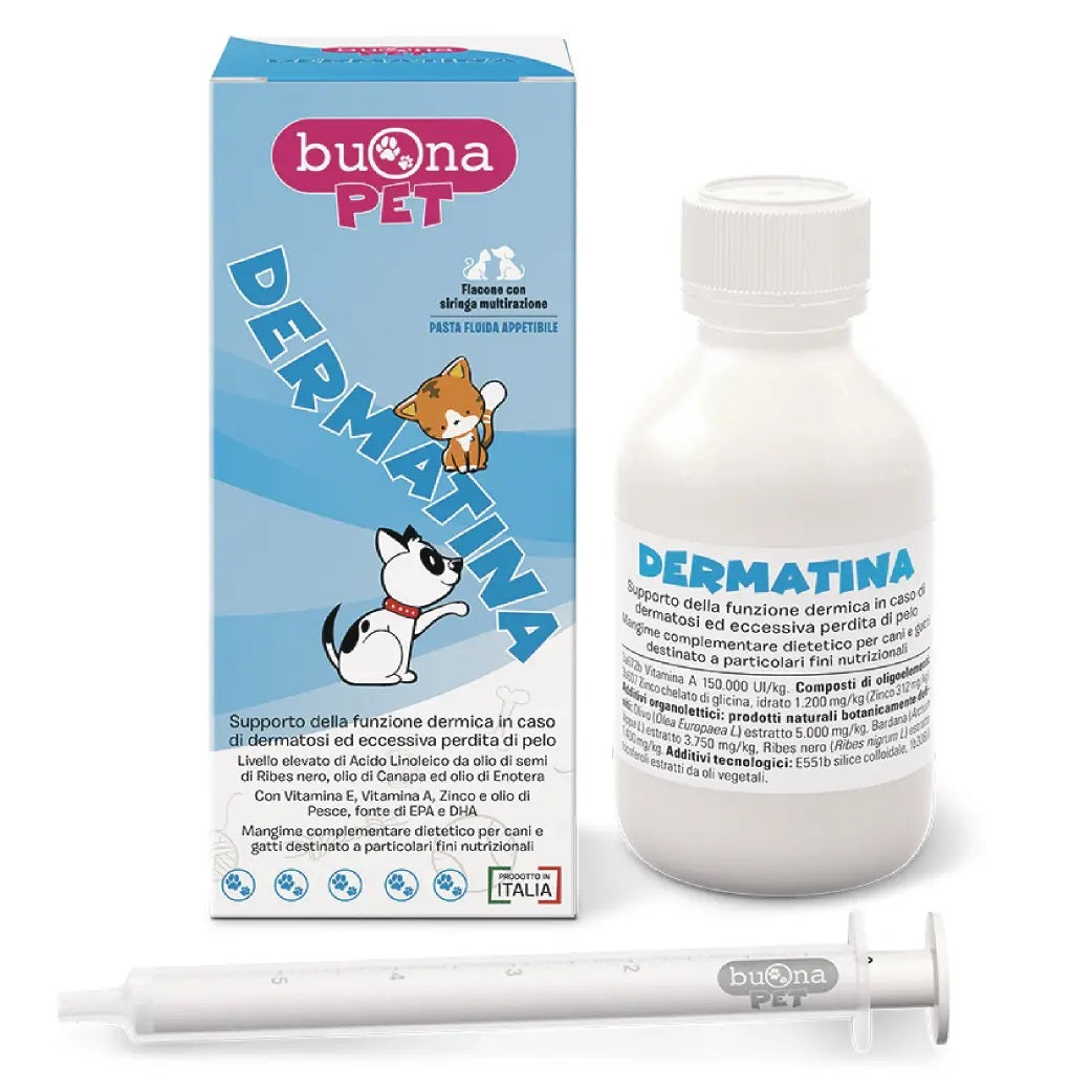 DERMATINA PASTA FLUIDA cane e gatto FLACONE 90 GR