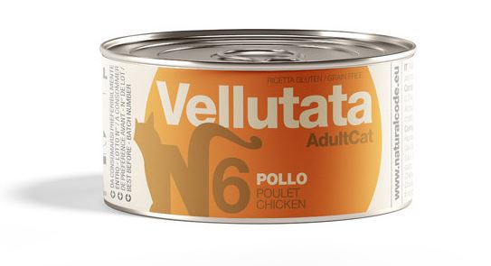 NATURAL CODE GATTO LATTINA (V6) VELLUTATA POLLO 85 GR