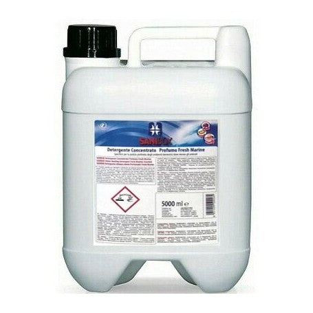 PET PROFESSIONAL SANIBOX TANICA DETERGENTE CONCENTRATO FRESH MARINE 5 LT