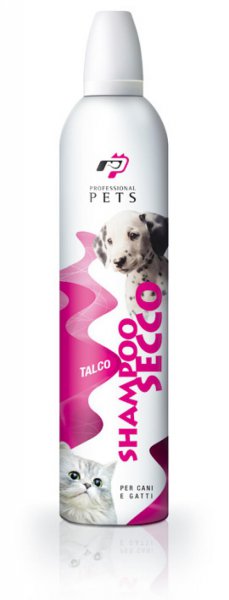 PET PROFESSIONAL SHAMPOO SECCO TALCO 400 ML