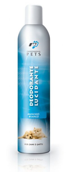PET PROFESSIONAL DEODORANTE LUCIDANTE MUSCHIO BIANCO 400 ML