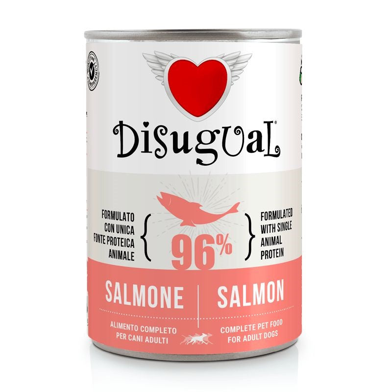 Disugual Cane Adulto Monoproteico Salmone Lattina 400 g