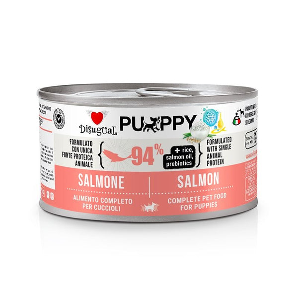 DISUGUAL CANE PUPPY MONOPROTEICO SALMONE LATTINA 150 GR