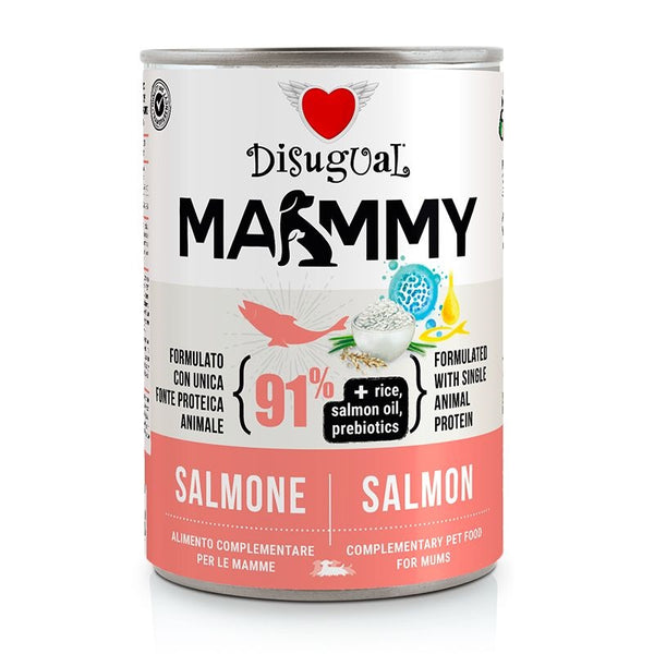 DISUGUAL CANE MAMMY MONOPROTEICO SALMONE LATTINA 400 GR