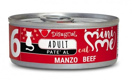 Disugual Gatto Minime (6) Adulto Manzo Lattina 85 g
