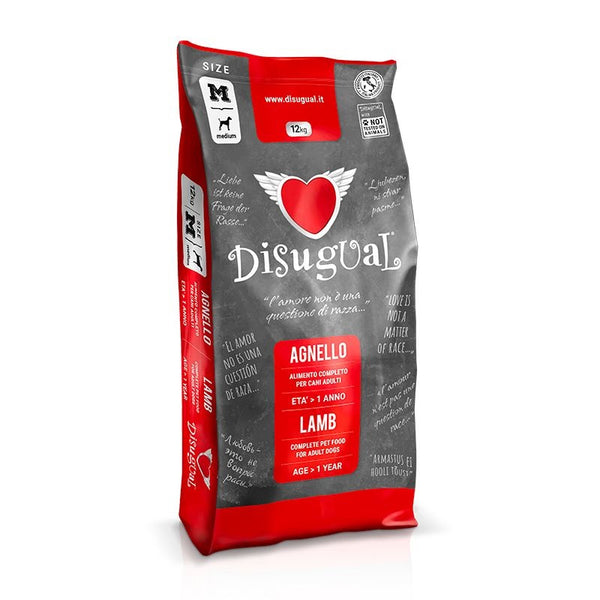 DISUGUAL CANE ADULTO MEDIUM AGNELLO 12 KG
