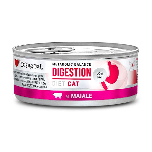 Disugual Gatto Diet Digestion Low Fat Maiale 85 g