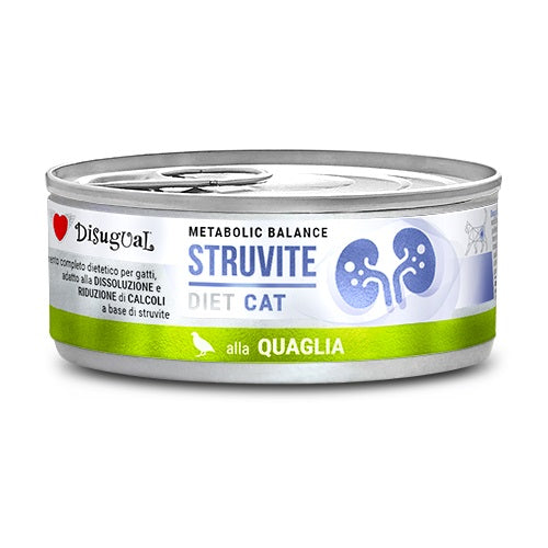 Disugual Gatto Diet Struvite Quaglia 85 g