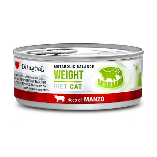 Disugual Gatto Diet Weight Manzo 85 g
