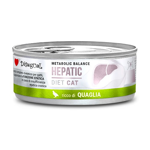 DISUGUAL GATTO DIET HEPATIC QUAGLIA 85 GR