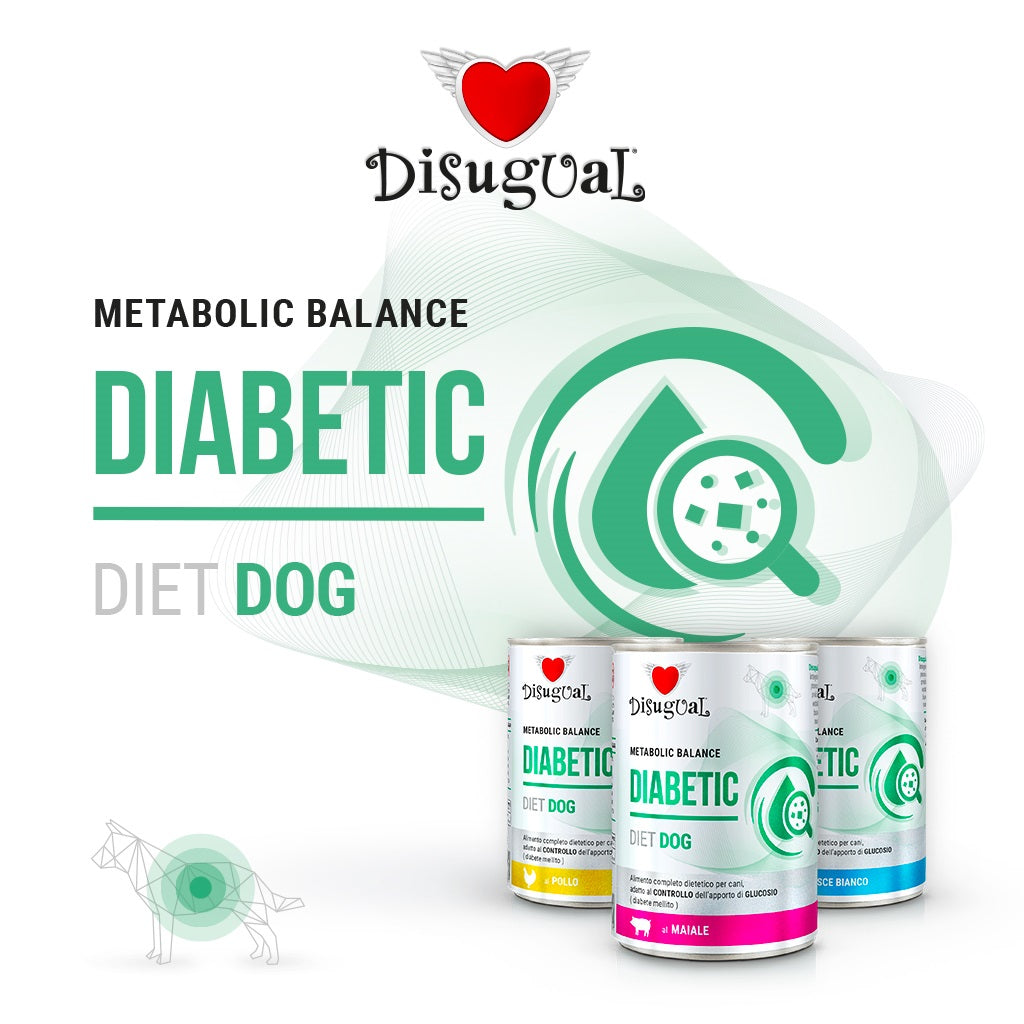 DISUGUAL CANE DIET DIABETIC SOGLIOLA 400 GR