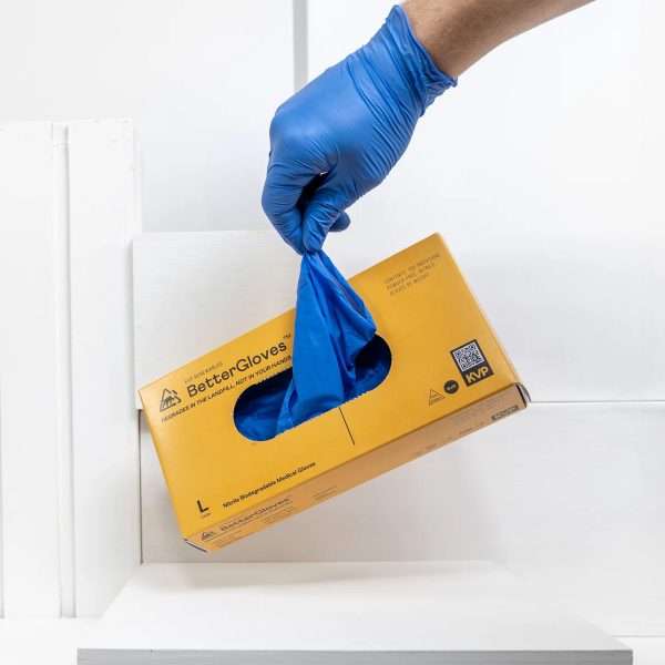 BETTER GLOVES GUANTI MONOUSO BIODEGRADABILI CF. (100 PZ) TG. "M"