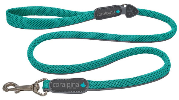 CORALPINA CANE GUINZAGLIO 5TORRI PER TG. "7-8" TURCHESE