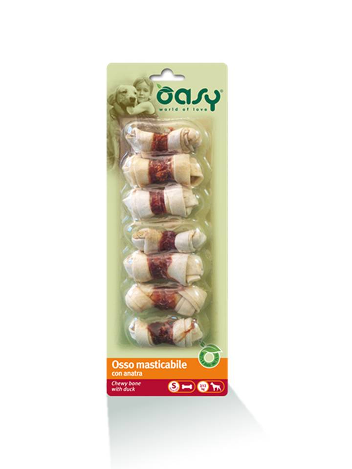 OASY CANE SNACK OSSO MASTICABILE ANATRA TG.S 85 GR