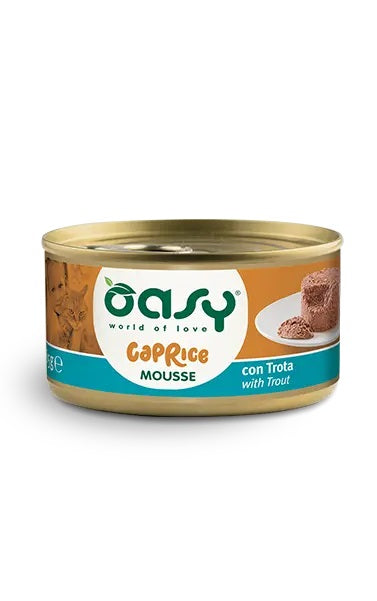 Oasy Gatto Caprice Mousse Adulto Trota 85 g