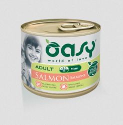 OASY CANE OAP ADULTO SMALL&MINI SALMONE 200 GR