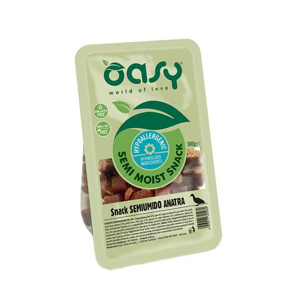 OASY CANE SNACK SEMIUMIDO ANATRA 100 GR
