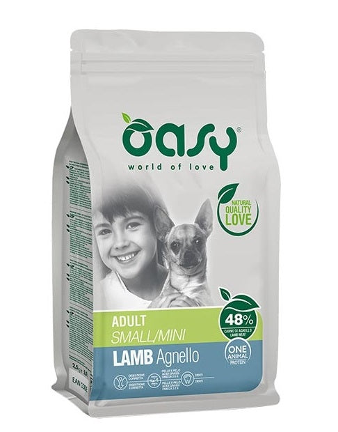 OASY CANE OAP ADULTO SMALL&MINI AGNELLO 800 GR NEW PACK