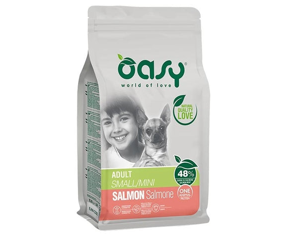 OASY CANE OAP ADULTO SMALL&MINI SALMONE 2,5 KG NEW PACK