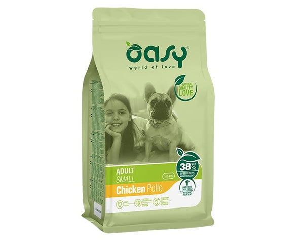 OASY CANE LIFESTAGE ADULTO SMALL POLLO 1 KG NEW PACK