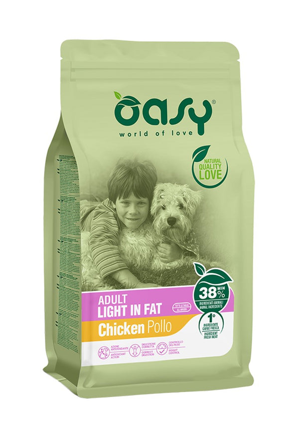 OASY CANE LIFESTAGE ADULTO LIGHT IN FAT POLLO 3 KG NEW PACK