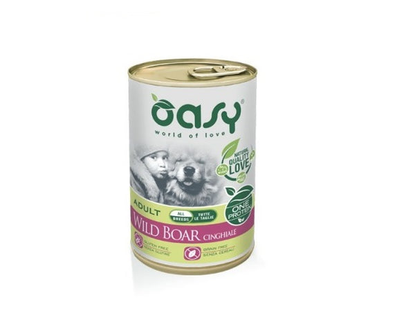 OASY CANE OAP ADULTO SMALL&MINI CINGHIALE 200 GR