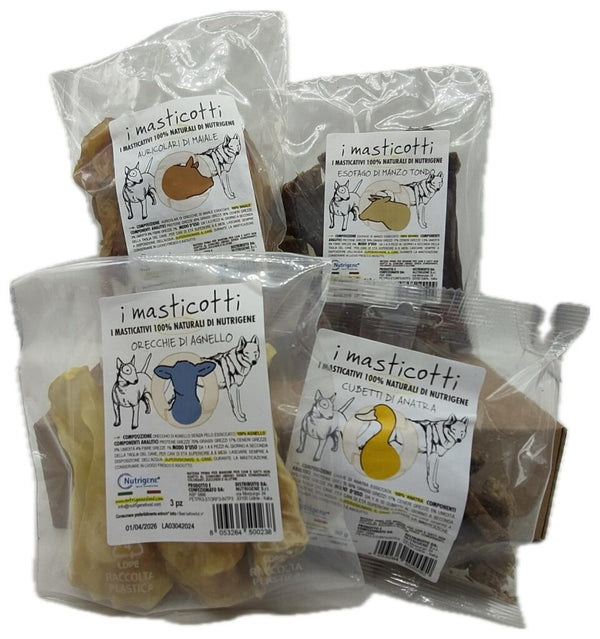NUTRIGENE IMASTICOTTI - PELLE DI CAVALLO 100 GR