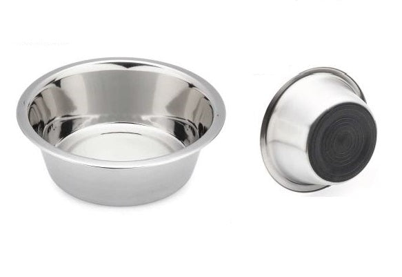 LEO PET CIOTOLA IN ACCIAIO INOX ANTISCIVOLO 4 LT