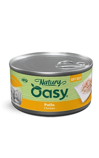 Oasy Cane Natury Soft Jelly in Lattina Adulto Pollo 150 g
