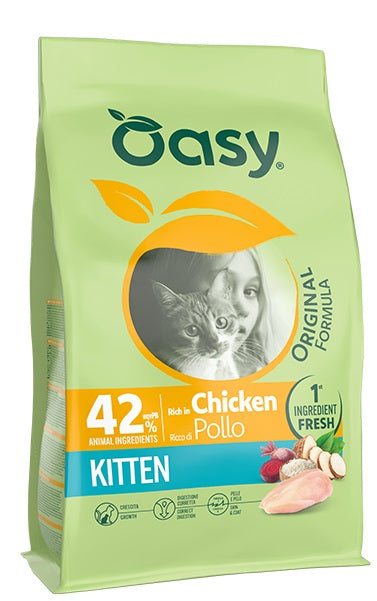 OASY GATTO ORIGINAL FORMULA KITTEN POLLO 1,5 KG