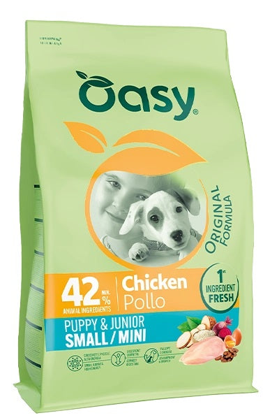 OASY CANE ORIGINAL FORMULA PUPPY&JUNIOR SMALL&MINI POLLO 800 GR