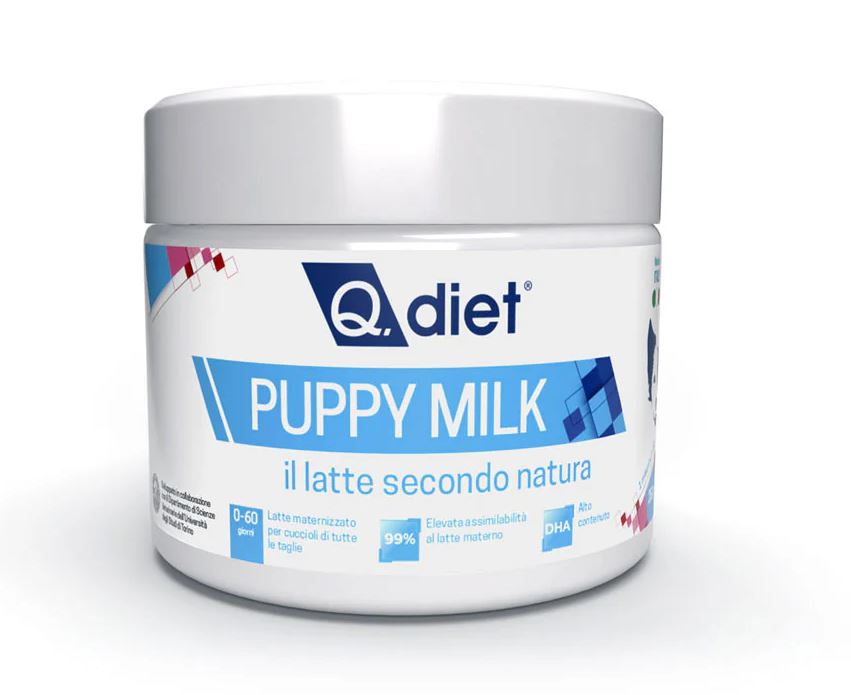 Q.DIET CANE PUPPY MILK 250 GR