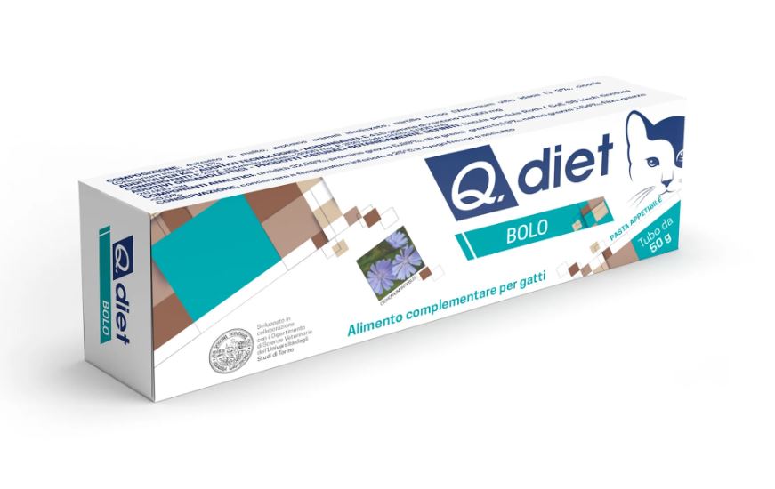 Q.DIET GATTO BOLO PASTA 50 GR