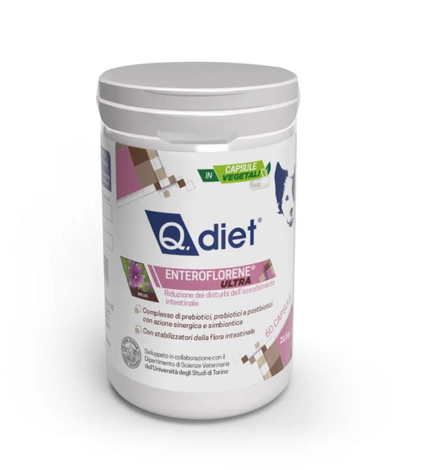 Q.DIET CANE ENTEROFLORENE ULTRA 60 CPR
