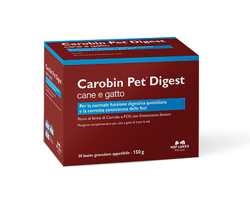 CAROBIN PET DIGEST GRANULARE APPETIBILE 30 BUSTE