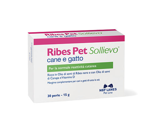 RIBES PET SOLLIEVO cane e gatto 30 PERLE