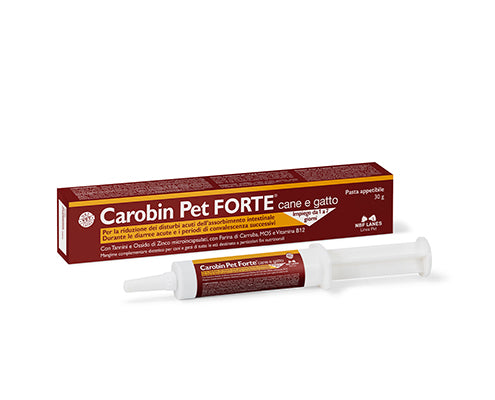 CAROBIN PET FORTE PASTA cane e gatto 30 GR